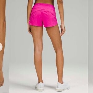NWT Lululemon Speed Up Low-Rise Short 2.5" Sonic Pink Size 10